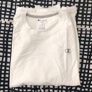 white champion long sleeve